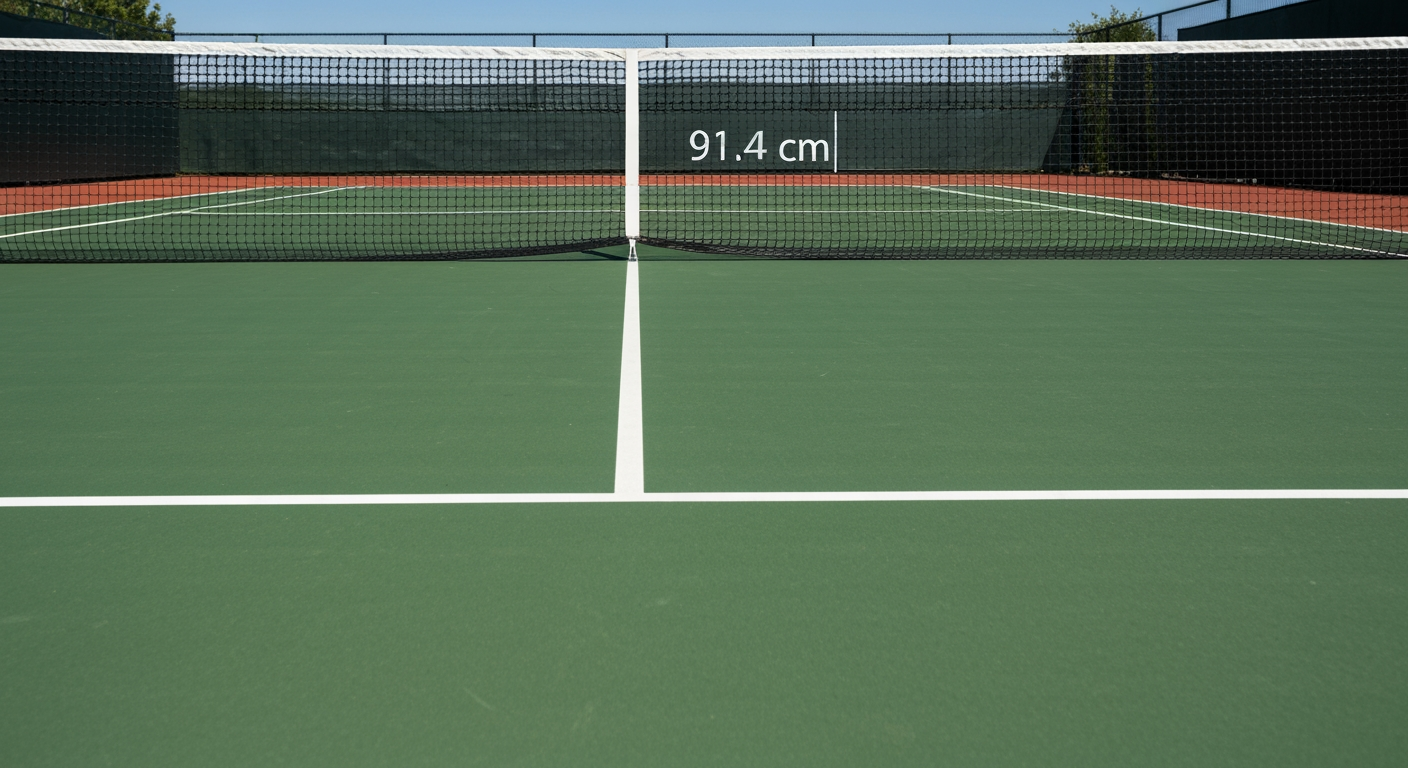 Wysokość siatki w tenisie - ile wynosi i czy są jakieś utarte standardy? 2